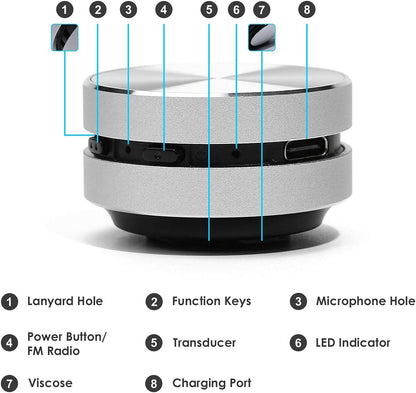 StickiVibe™ - Small Speaker. Big Vibe. Music Anywhere.